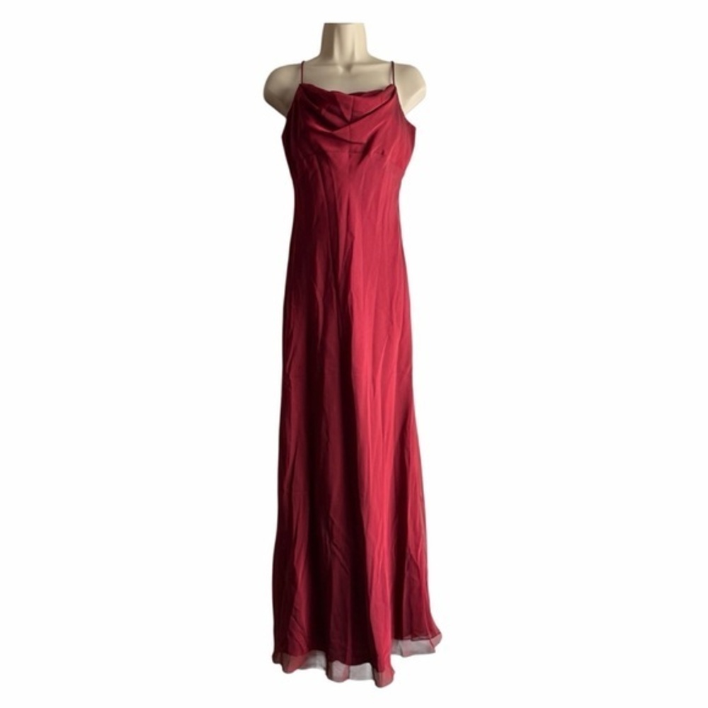 Night Way Collections Draped Slip Dress